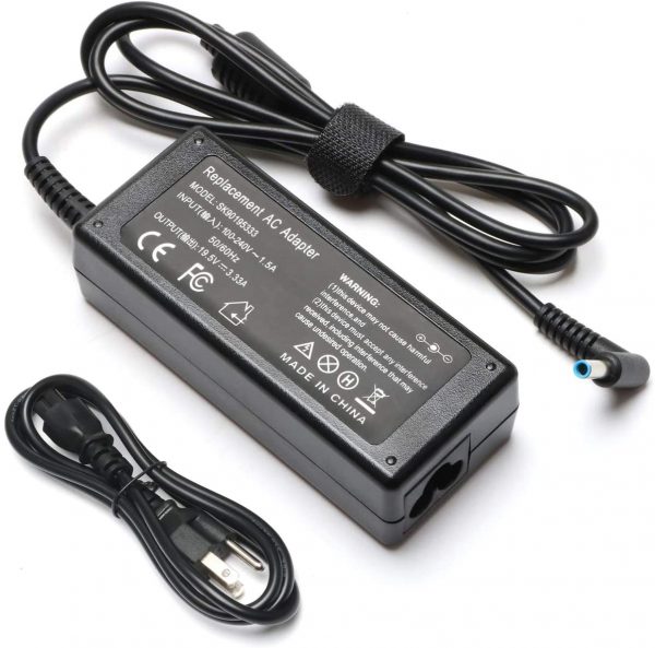 Replacement Blue Tip Charger for HP Laptop